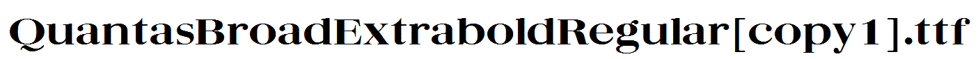 QuantasBroadExtraboldRegular[copy1]